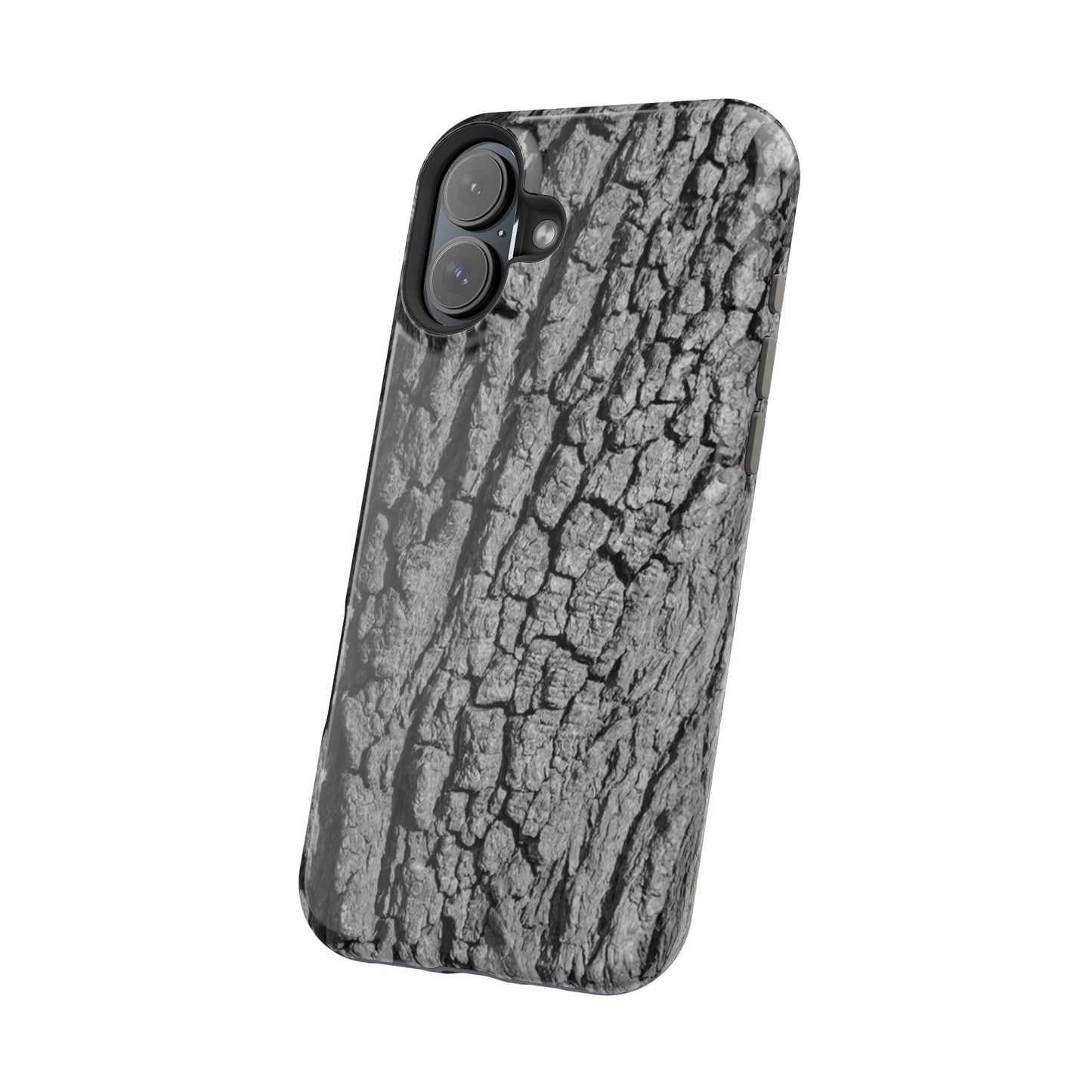 Bark Texture Magnetic Impact Phone Case