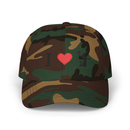 I Love Basketball Dad Cap, Casual Hat for Dads, Gift for Father's Day, Sports Lover Cap, Family Outing Accessory, Everyday Wear - TRV