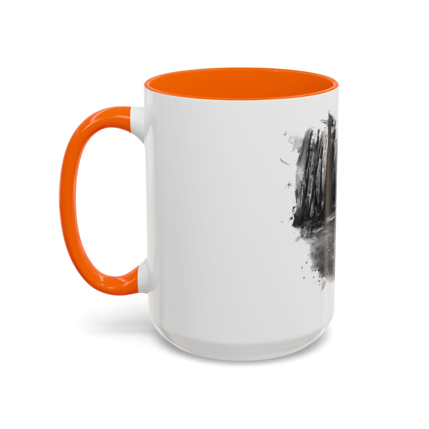Moody Abstract Forest Coffee Mug | Unique Gift for Nature Lovers, Cozy Home Decor, Perfect for Coffee, Tea, and Hot Chocolate - TRV