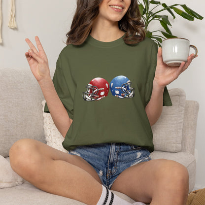 Unisex Football Rivalry T-Shirt - Perfect Gift for Game Day, Sports Fans, Tailgating, Football Season, Team Spirit Gear
