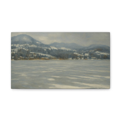 Serene Winter Landscape Canvas - TRV