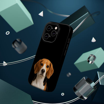 Beagle Photo Magnetic Impact Phone Case — Shockproof, Slim Protective Cover