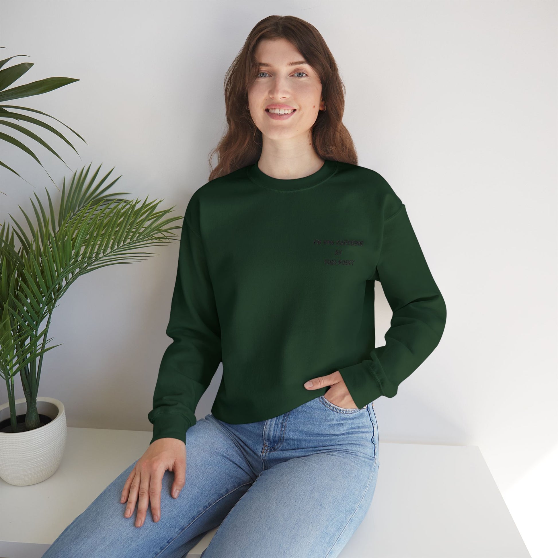 Caffeine Lover's Crewneck Sweatshirt | Unisex Heavy Blend - TRV