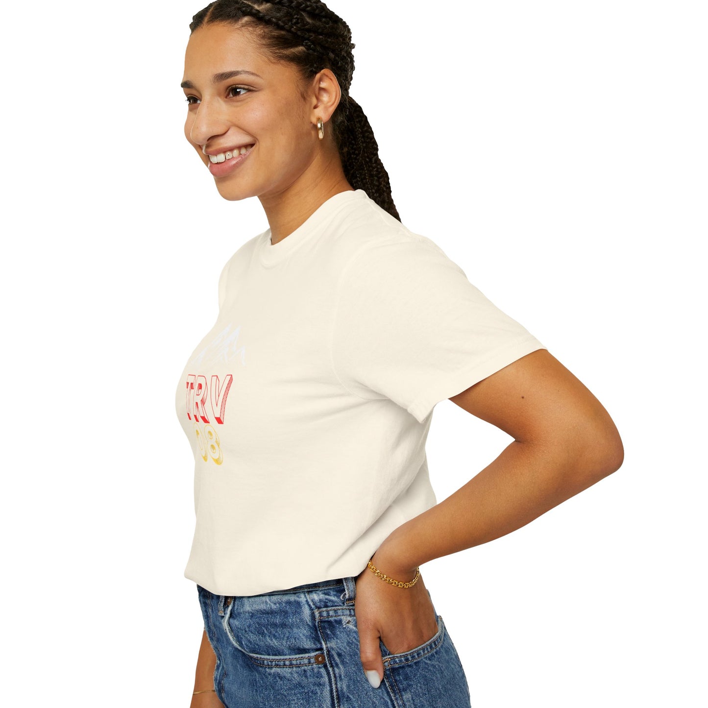 TRV08 Logo Tee | Unisex Garment-Dyed T-Shirt