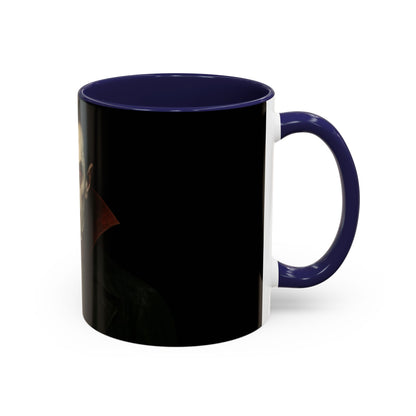 Gothic Dracula Vampire Accent Coffee Mug | Spooky Halloween Gift, Unique Home Decor, Collector's Mug, Coffee Lover's Gift - TRV