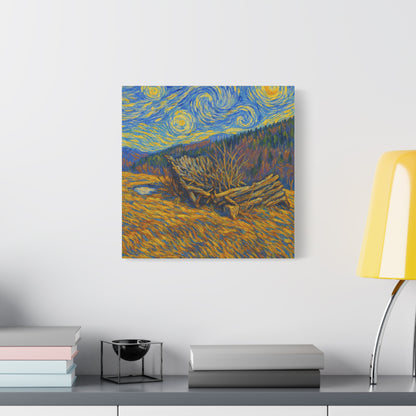 Stretched Canvas Art Print, Beautiful Wall Decor, Home Aesthetics, Gift Idea, Perfect for Art Lovers, Unique Artwork