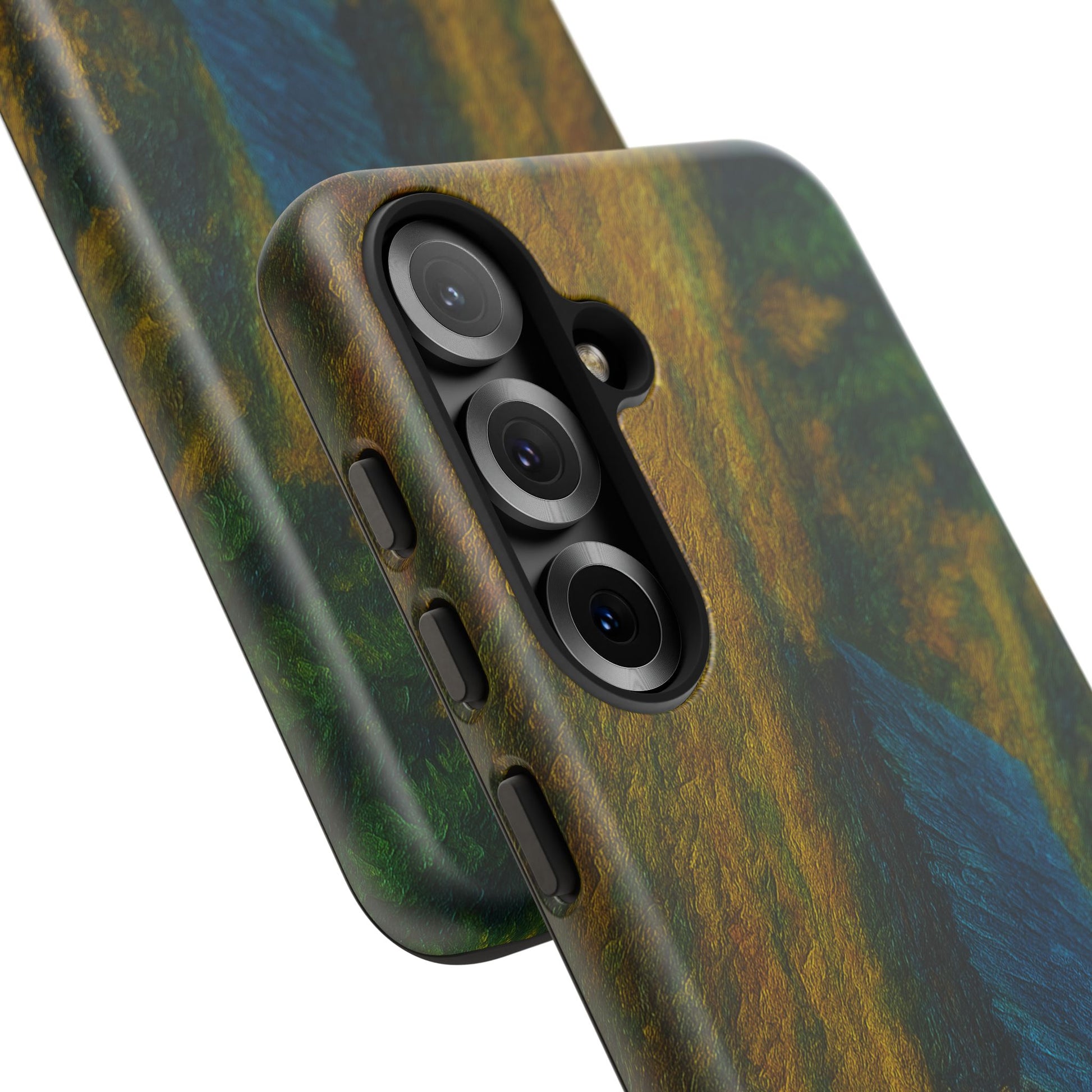 Artistic Phone Case by Tough Cases, Nature-Inspired Phone Protection, Unique Gift for Nature Lovers, Stylish Accessory, Fall Aesthetic - TRV