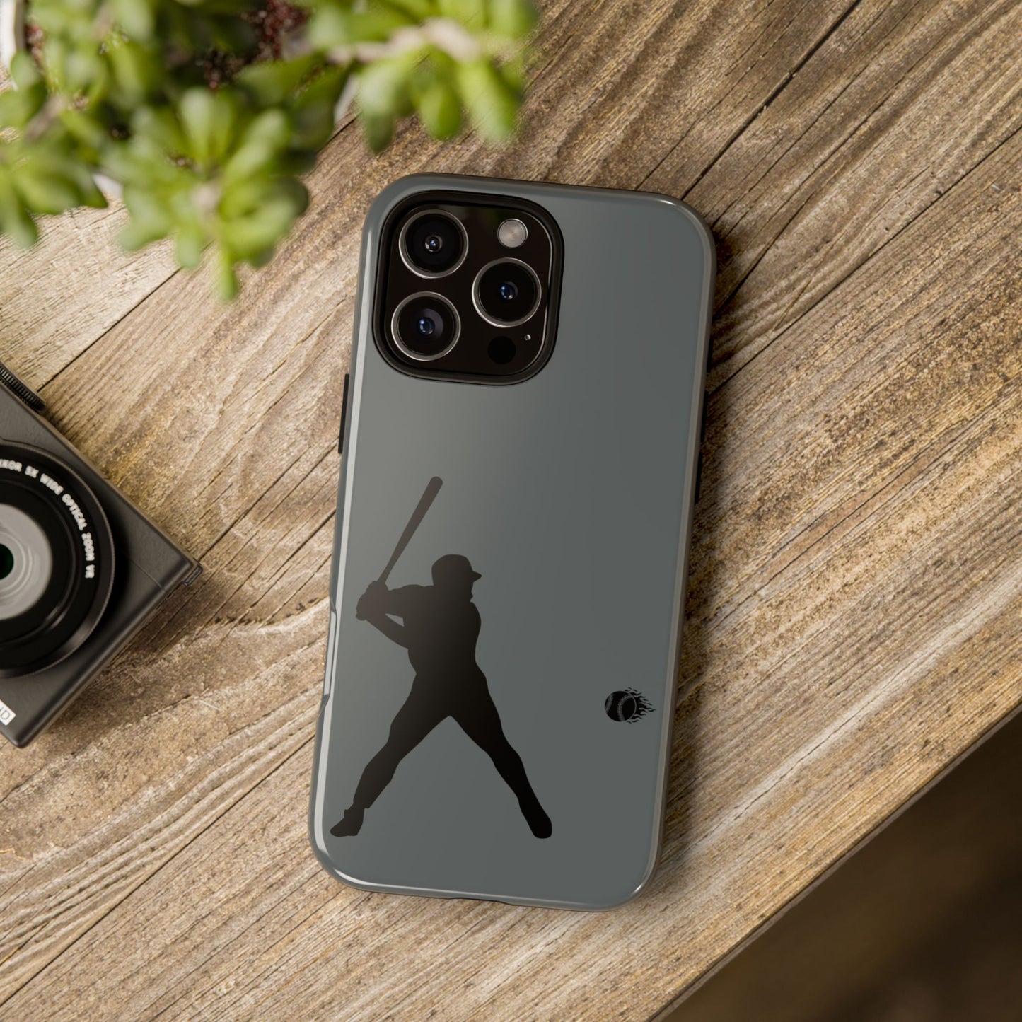 Baseball Phone Case, Tough Cases for Sports Fans, Athletic Gift, Custom Sport Accessories, Durable Cover - TRV