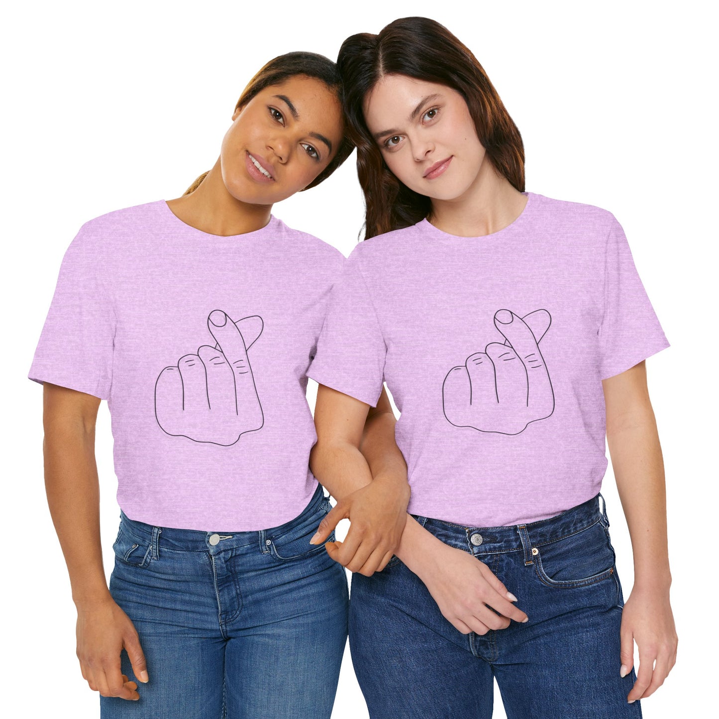 Minimalist Hand Sign Unisex Tee | Casual Everyday Wear | Perfect for Gift Givers