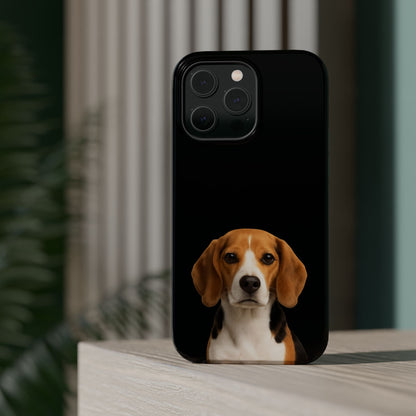 Beagle Photo Magnetic Impact Phone Case — Shockproof, Slim Protective Cover