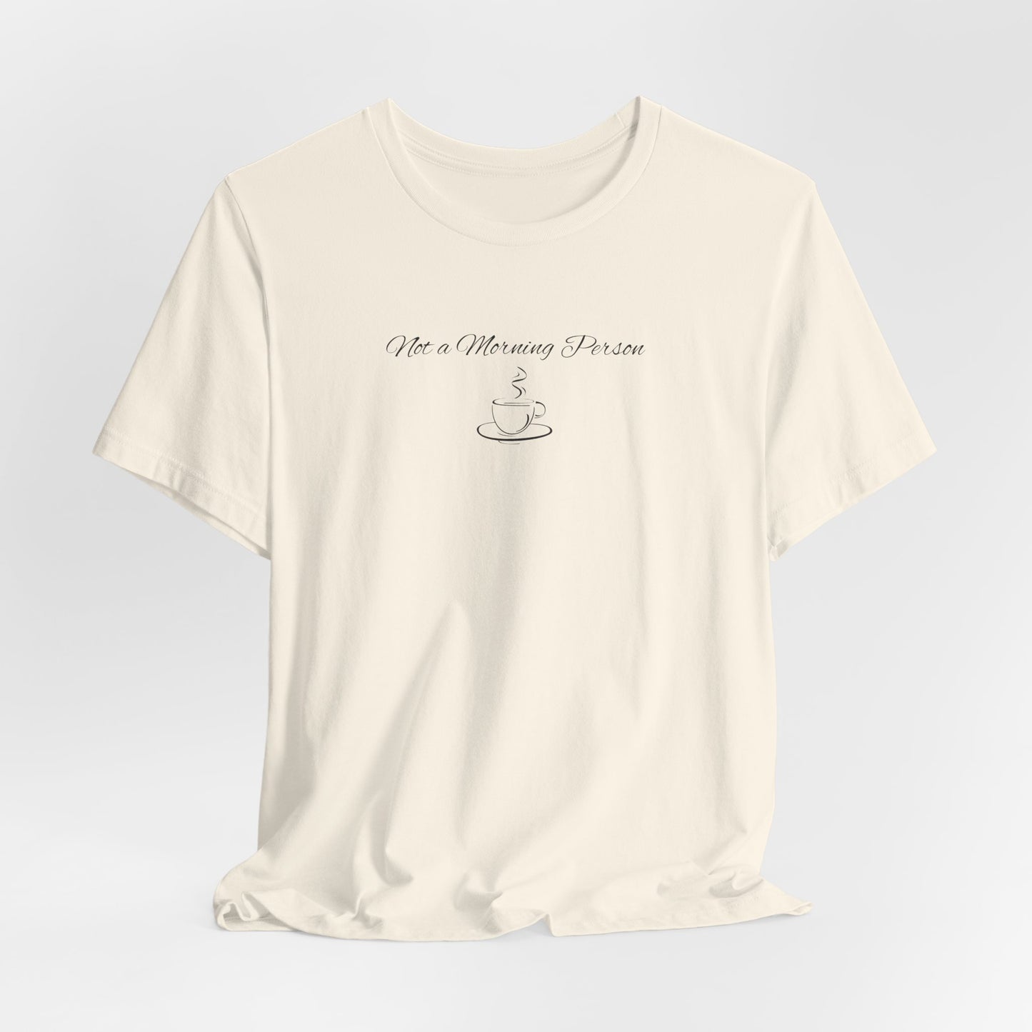 Casual Graphic Tee for Everyday Comfort, Unisex Jersey Tee with Inspirational Quote, Gift for Friends, Birthday Gift, Motivational Tee