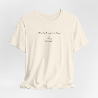 Casual Graphic Tee for Everyday Comfort, Unisex Jersey Tee with Inspirational Quote, Gift for Friends, Birthday Gift, Motivational Tee
