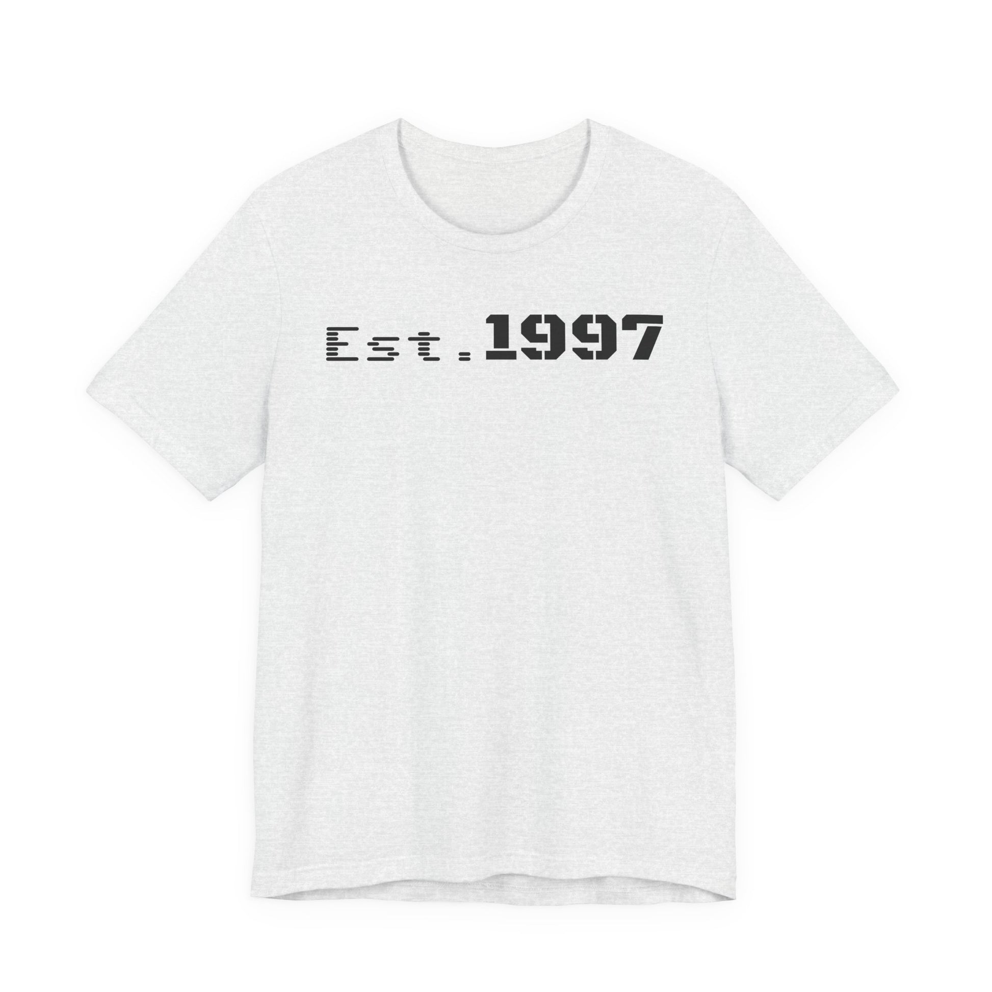 Vintage Est. 1997 Unisex Tee, Gift for Birthdays, Celebrations, Casual Wear, Retro Fashion, Cool Graphic T-Shirt - TRV