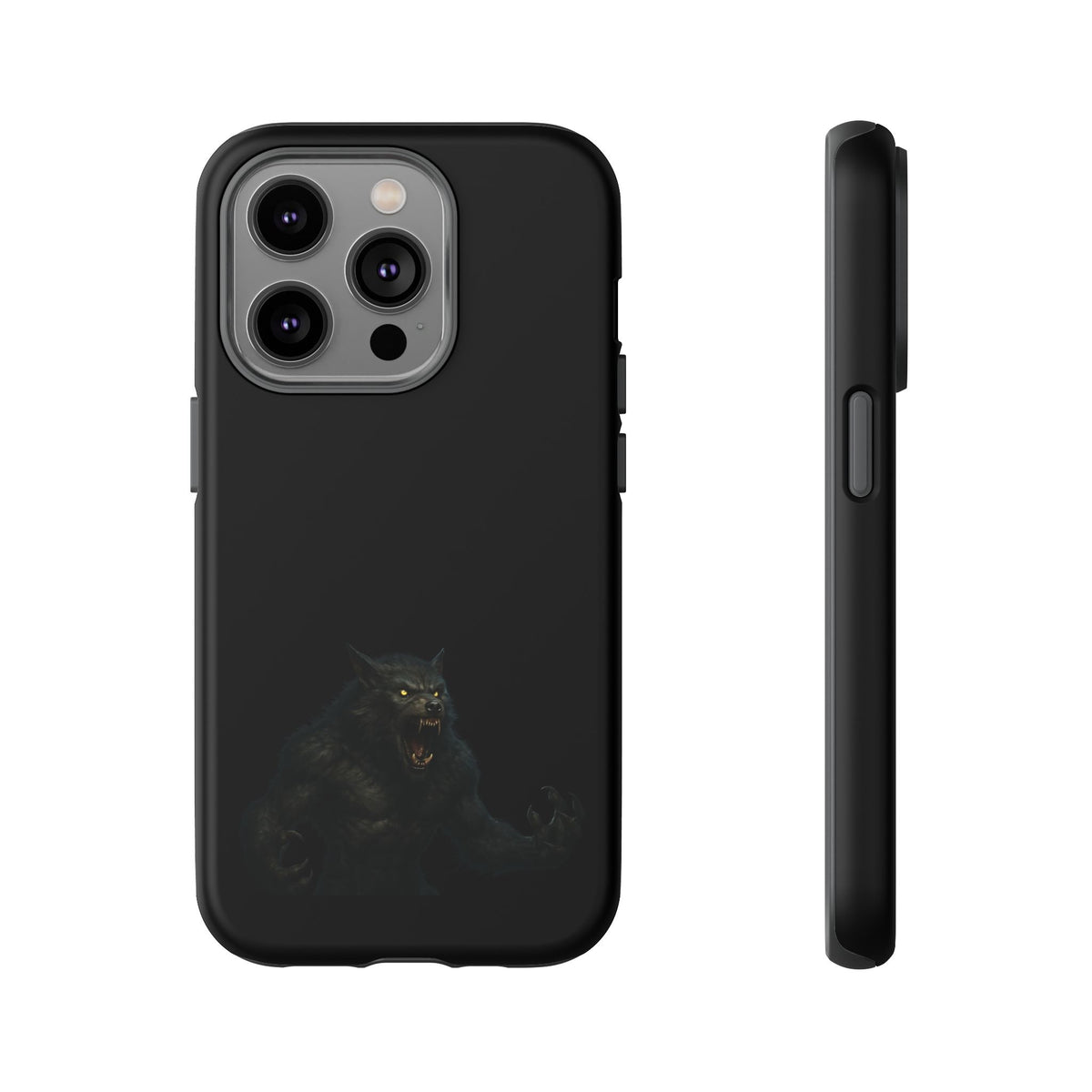Werewolf Phone Case, dark monster graphic tough protective case - view 19