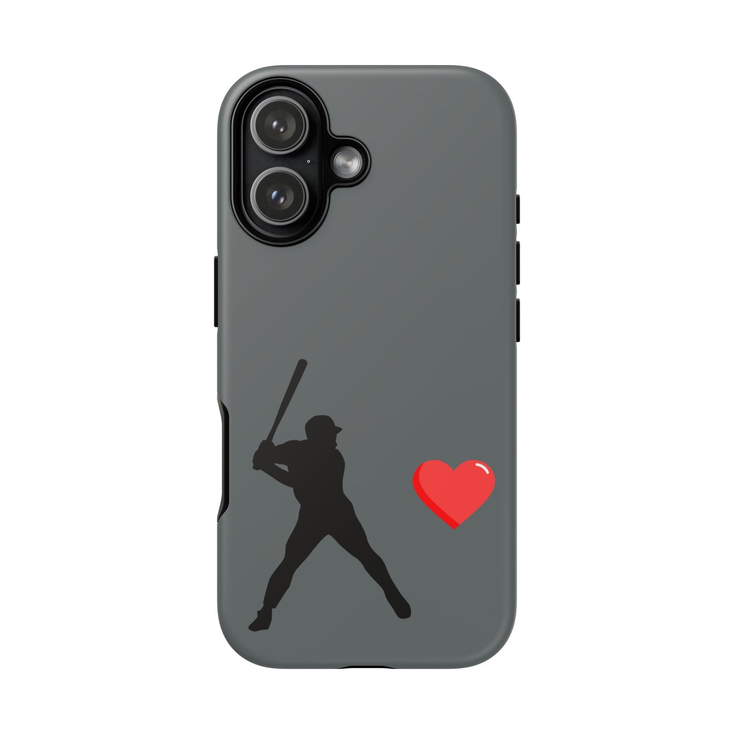 Printify Baseball Love phone case featuring sports-themed design, durable protective cover for sports fans.