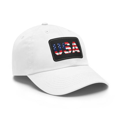Dad Hat with USA Leather Patch - TRV