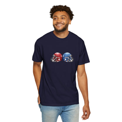 Unisex Football Rivalry T-Shirt - Perfect Gift for Game Day, Sports Fans, Tailgating, Football Season, Team Spirit Gear