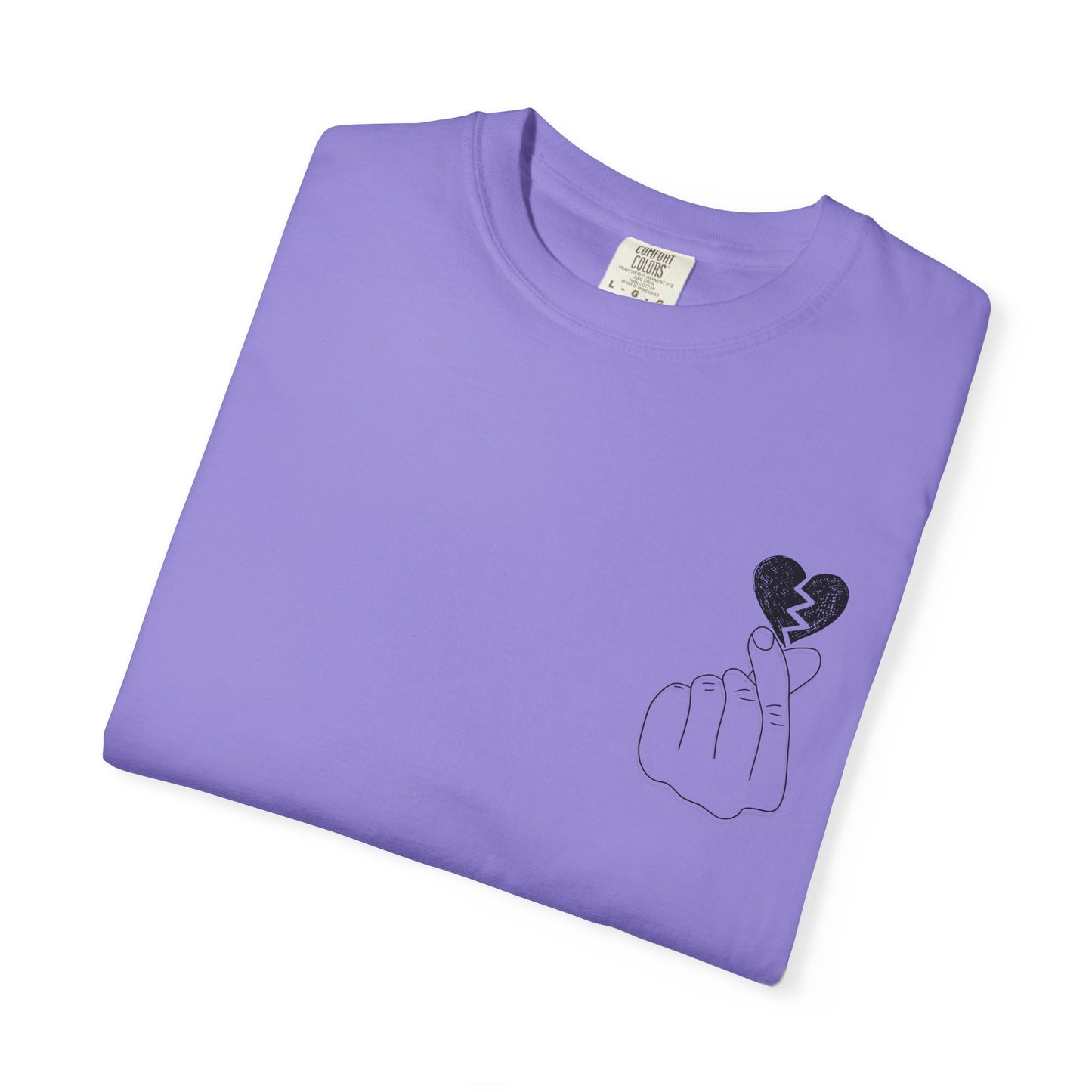 Heartbreak Unisex Garment-Dyed T-Shirt - Trendy Casual Tee for Self-Expression