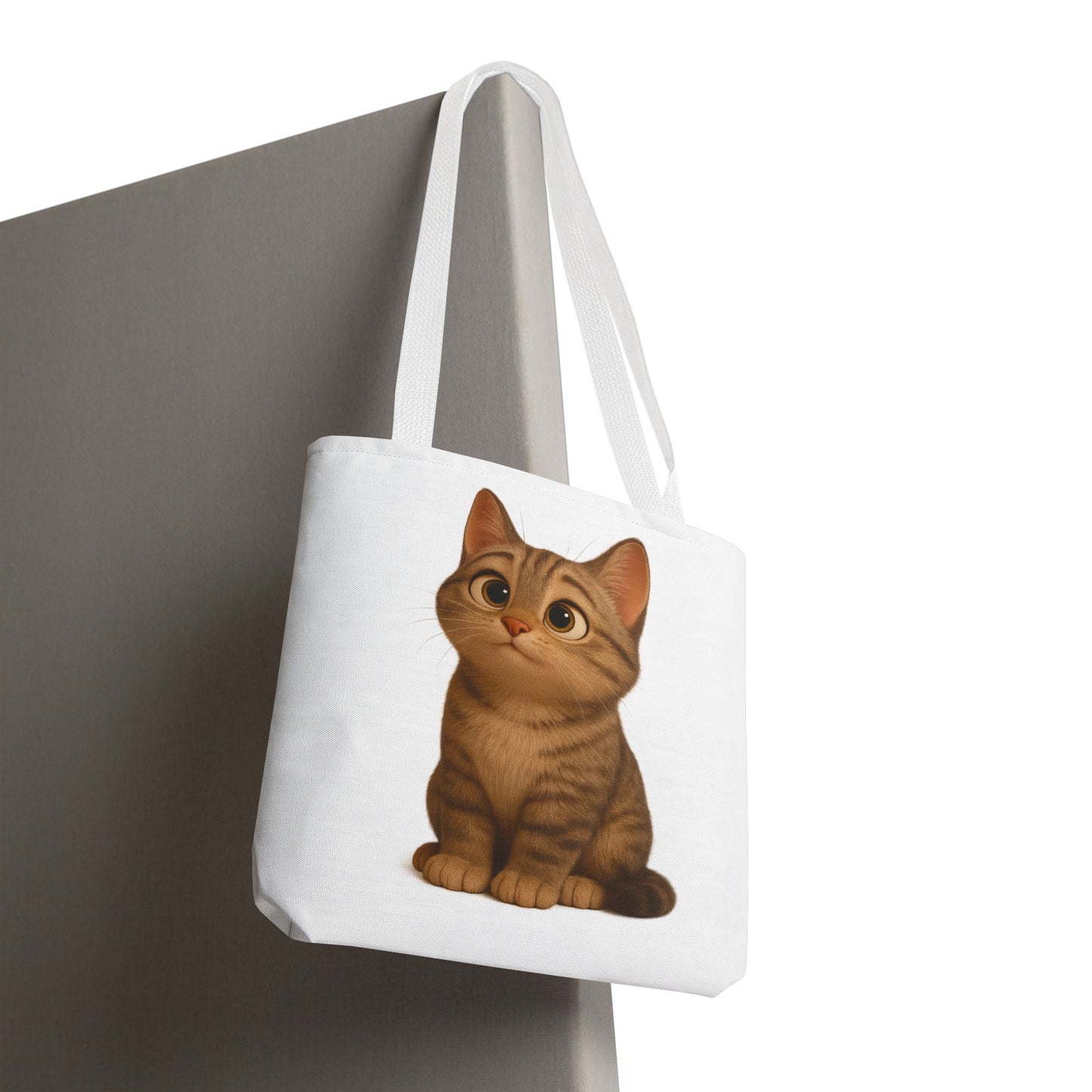 Cute Cat Tote Bag - Perfect for Animal Lovers, Eco-Friendly Carryall, Beach Bag, Shopping Tote, Gift for Cat Owners - TRV