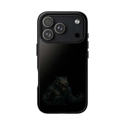 Werewolf Phone Case, dark monster graphic tough protective case - view 60