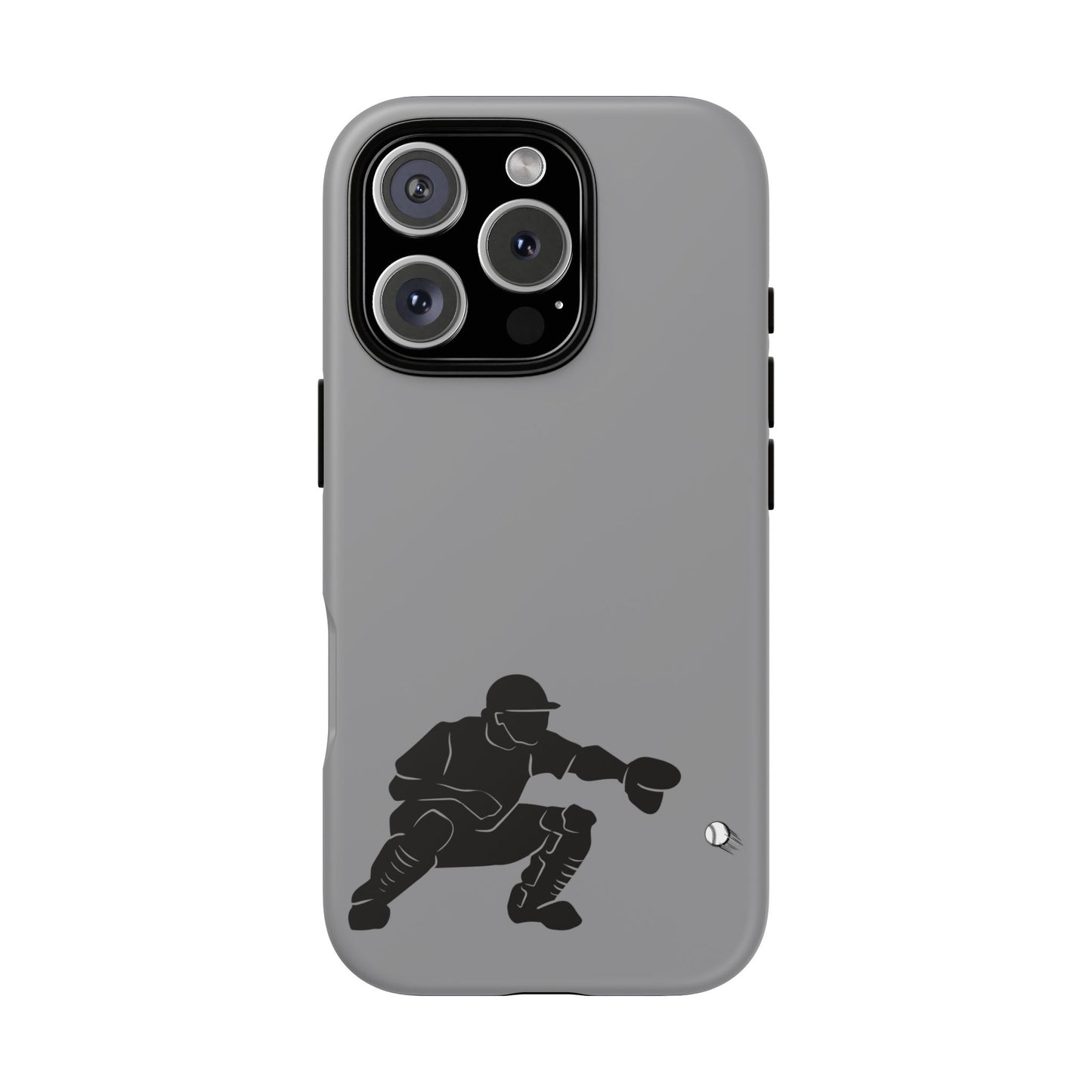 Baseball Catcher Phone Case - Tough Cases, Sports Phone Cover, Great for Athletes, Perfect Gift for Baseball Lovers, Unique Cell Phone Design - TRV