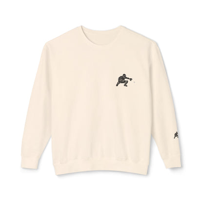 Baseball Catcher Unisex Sports Crewneck Sweatshirt - Perfect for Athletes & Casual Wear, Great for Game Days, Birthdays, Apparel for Fans