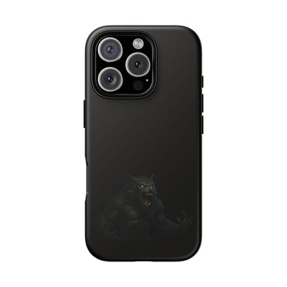 Werewolf Phone Case, dark monster graphic tough protective case - view 49
