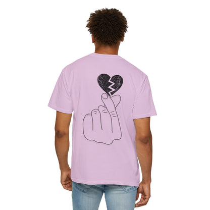 Heartbreak Unisex Garment-Dyed T-Shirt - Trendy Casual Tee for Self-Expression