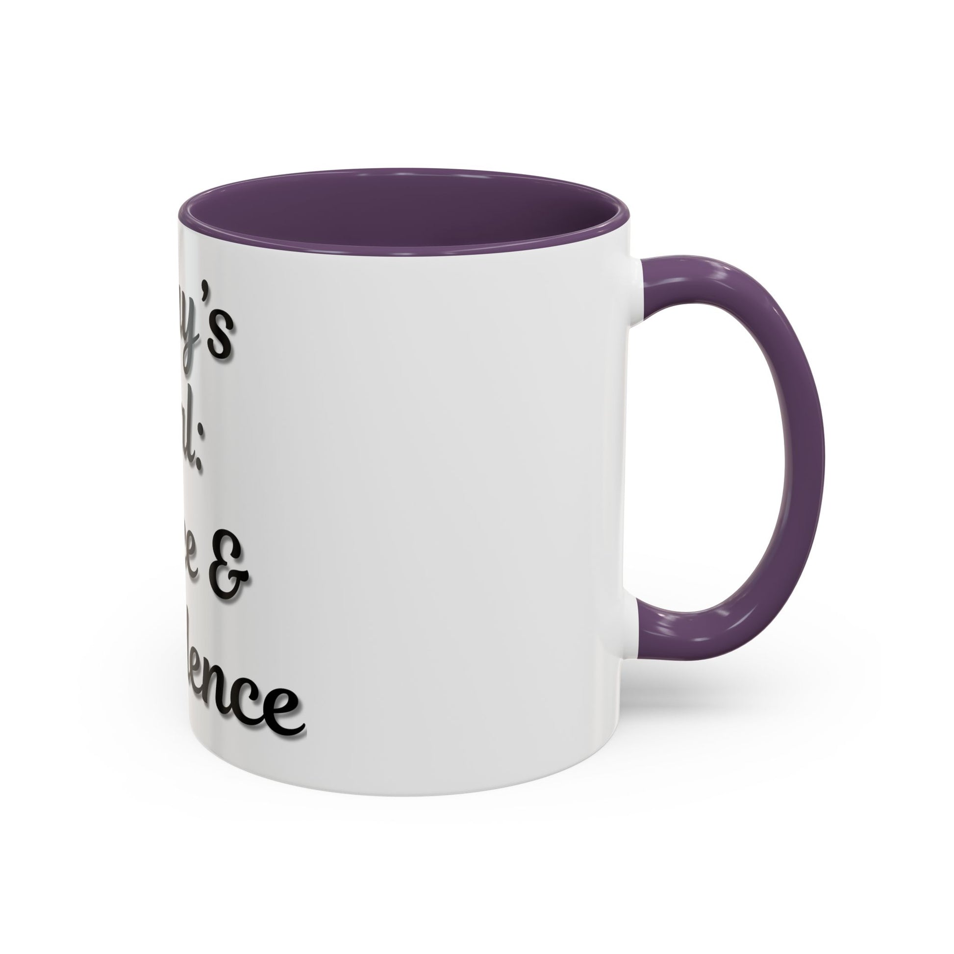 Inspirational Coffee Mug - Today's Goal: Coffee & Confidence - TRV