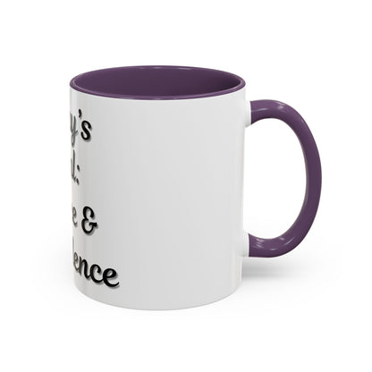 Inspirational Coffee Mug - Today's Goal: Coffee & Confidence - TRV