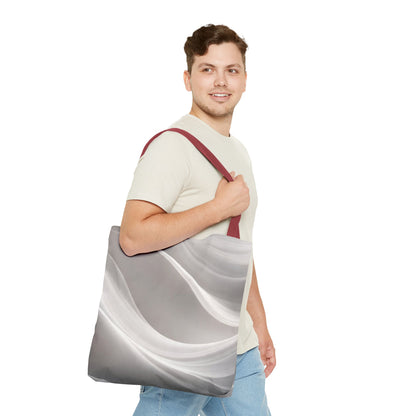Soft Marble Wave Tote