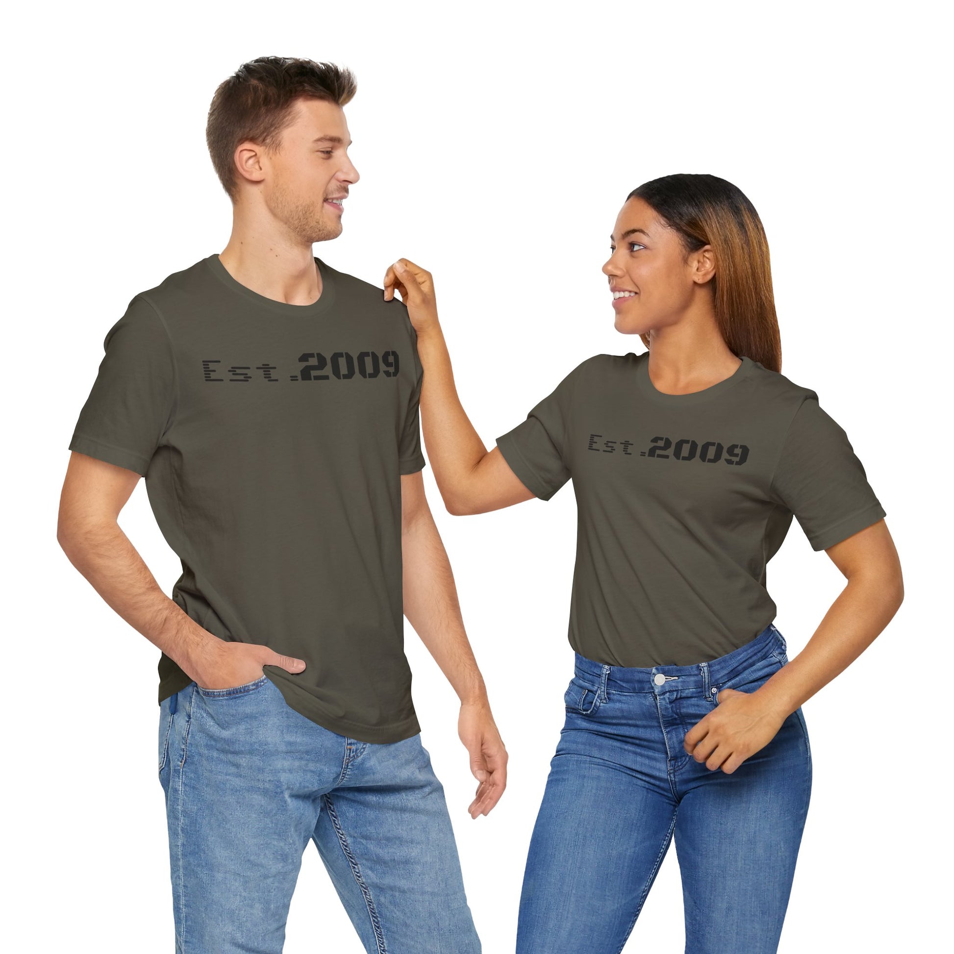 Established 2009 Unisex Tee - Casual Wear, Birthday Gift, Graduation Outfit, Anniversary Shirt, Personalized Fashion - TRV