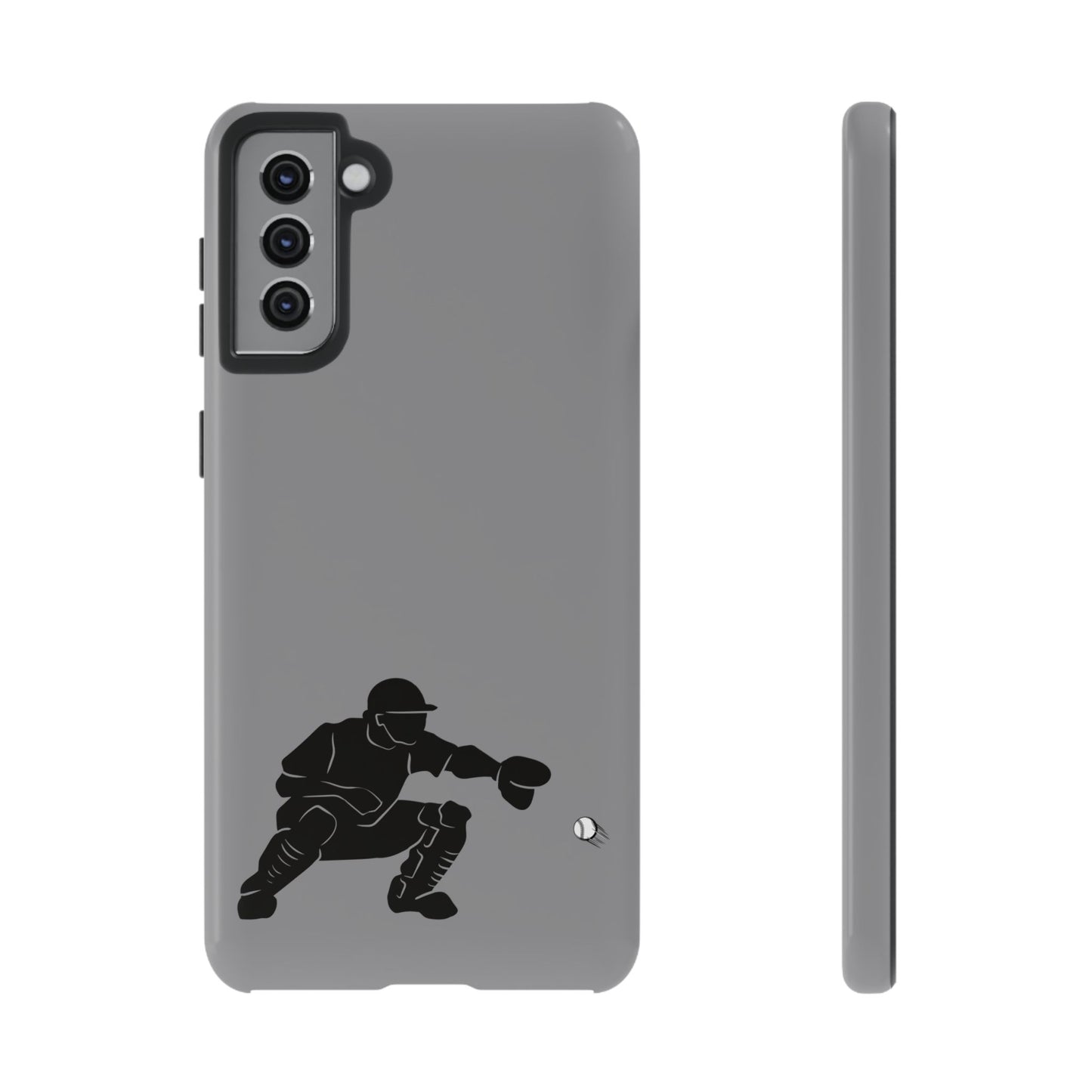Baseball Catcher Phone Case - Tough Cases, Sports Phone Cover, Great for Athletes, Perfect Gift for Baseball Lovers, Unique Cell Phone Design - TRV