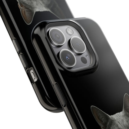 Russian Blue Cat Phone Case — Magnetic Impact-Resistant iPhone Cover