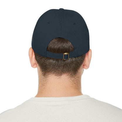 Stylish Dad Hat with Leather Patch | Perfect Gift for Fathers Day, Casual Wear, Dad's Birthday, Outdoor Activities