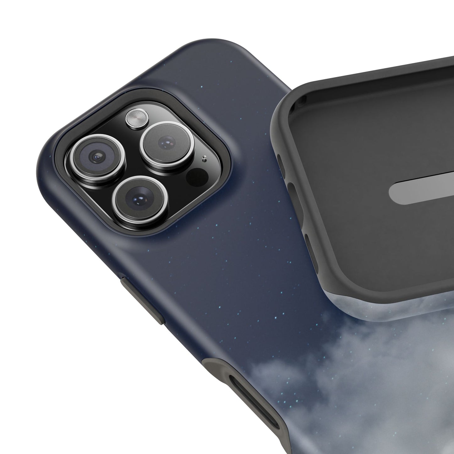 Night Sky Magnetic Impact-Resistant Phone Case — Foggy Cloud Design