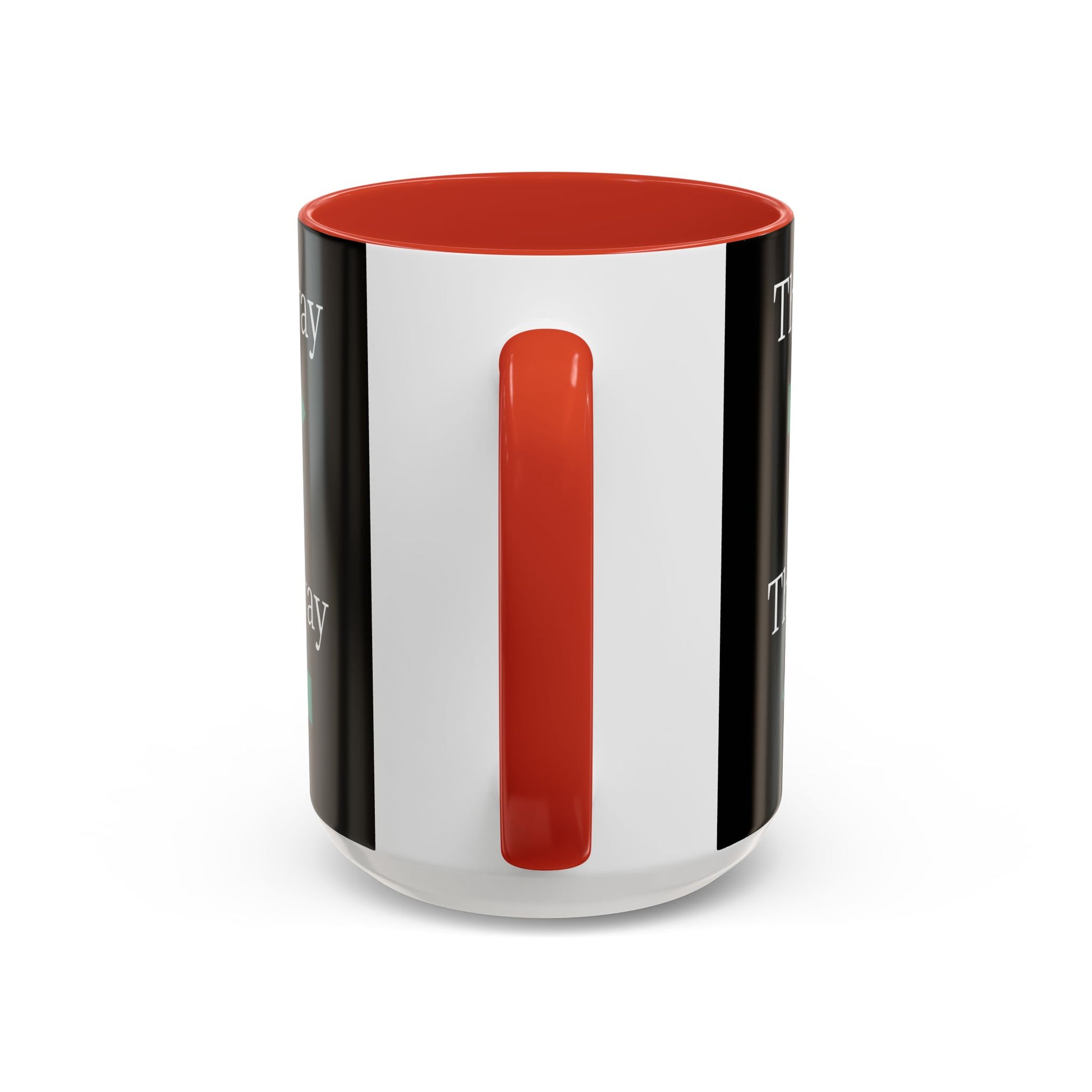 Ceramic coffee mug with "This Way or That Way" arrow design, available in 11oz or 15oz, by Printify