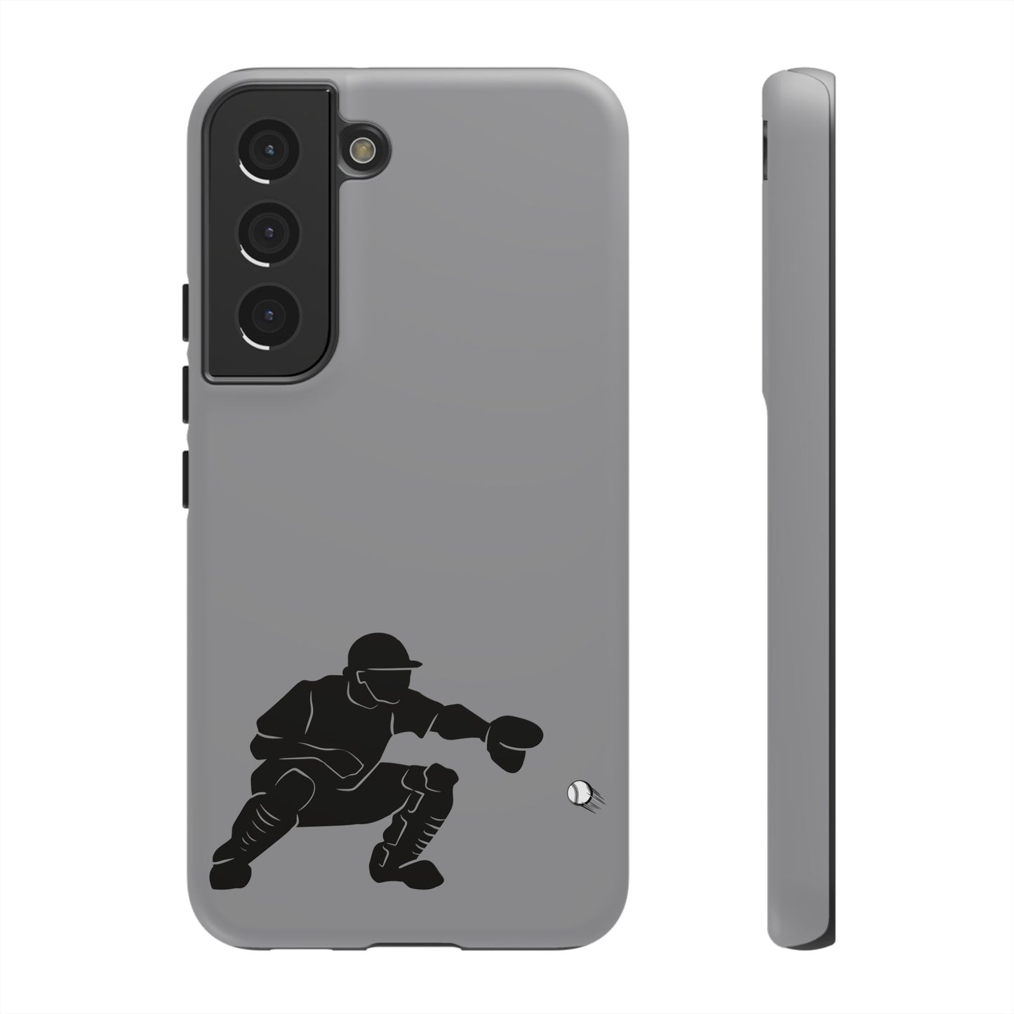 Baseball Catcher Phone Case - Tough Cases, Sports Phone Cover, Great for Athletes, Perfect Gift for Baseball Lovers, Unique Cell Phone Design - TRV