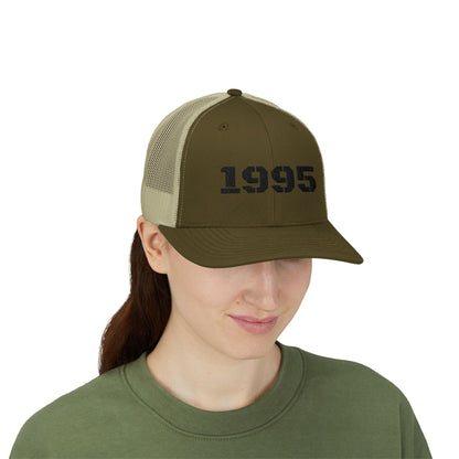 1995 Snapback Trucker Cap, Retro Cap, Vintage Style Hat, Birthday Gift, Casual Wear, 90s Fashion, Unisex Headwear - TRV