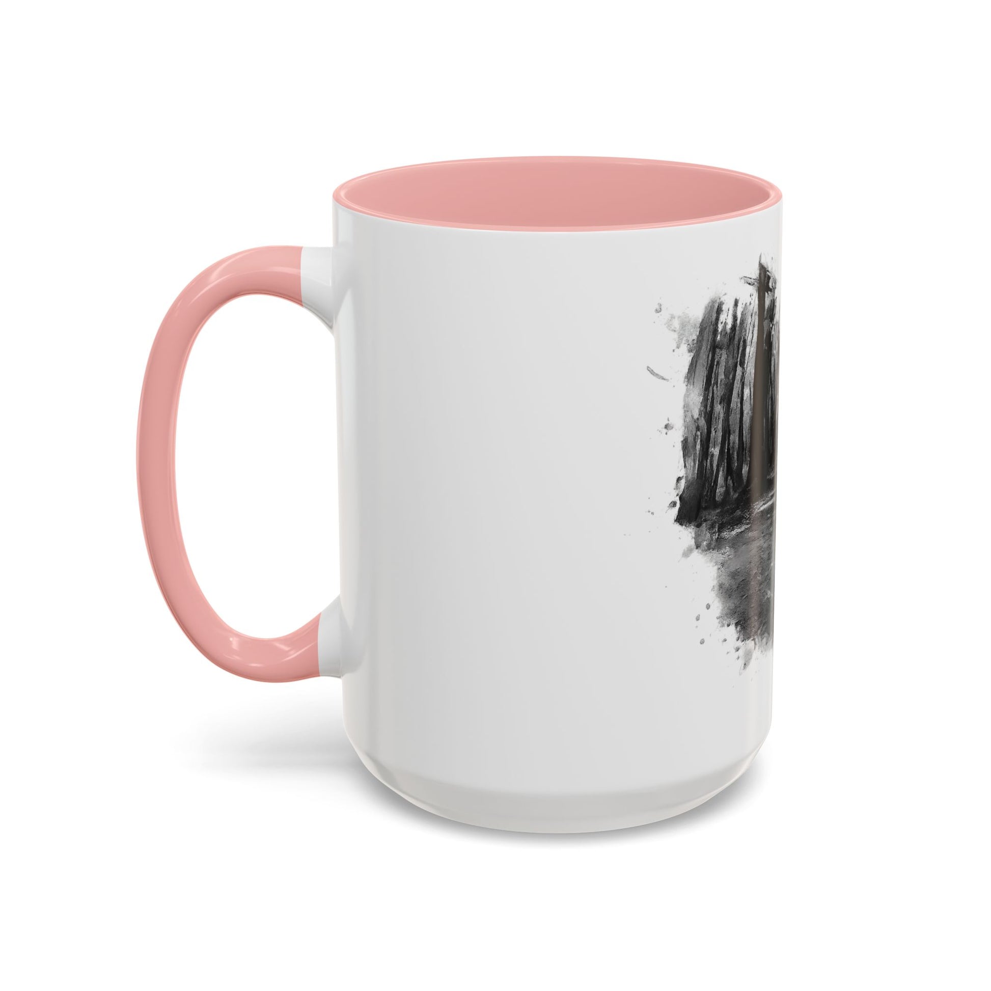 Moody Abstract Forest Coffee Mug | Unique Gift for Nature Lovers, Cozy Home Decor, Perfect for Coffee, Tea, and Hot Chocolate - TRV