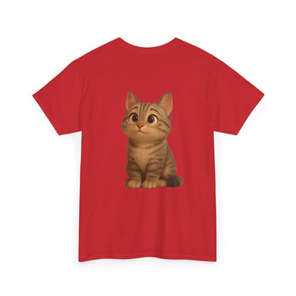 Adorable Cat Graphic Tee, Cute Pet Lover's Shirt, Animal Lover's Gift, Cozy Everyday T-Shirt, Perfect for Cat Lovers