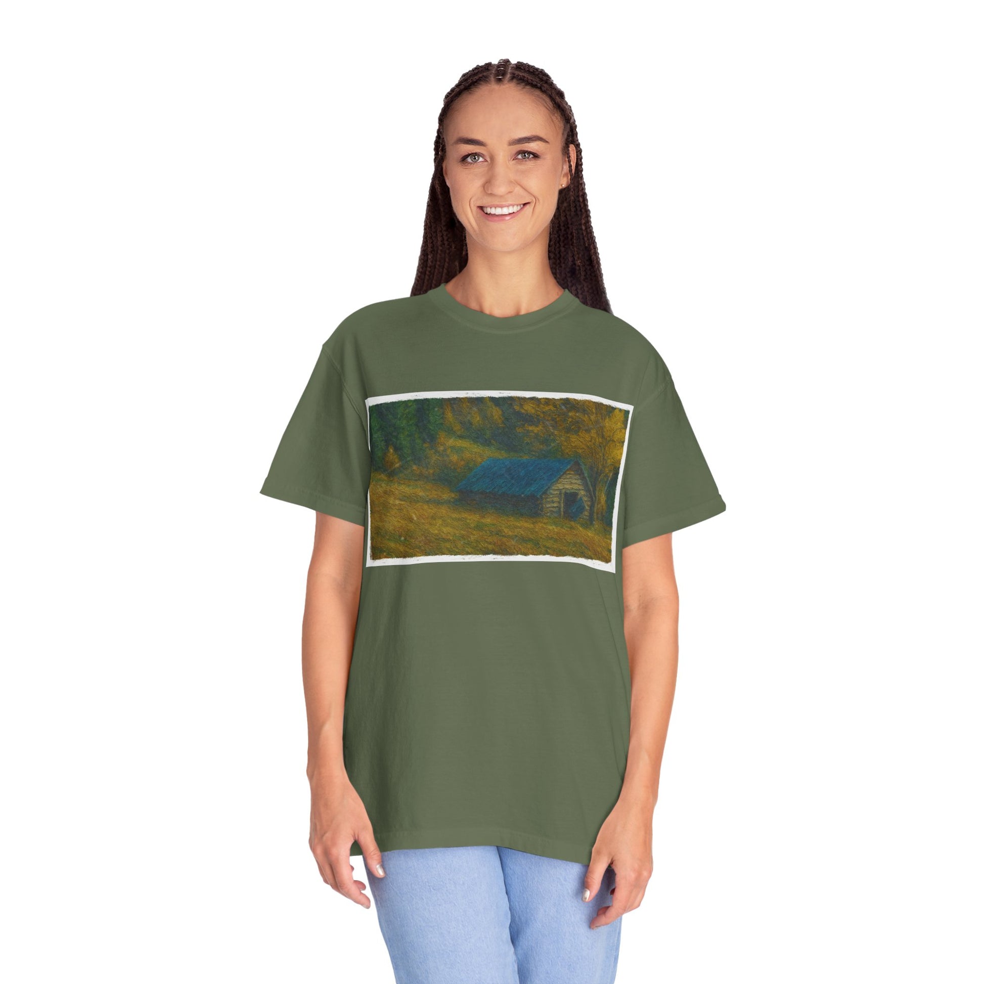 Nature-Inspired Unisex T-Shirt | Cozy Autumn Vibe, Perfect for Casual Outings, Gift for Nature Lovers, Outdoor Adventure Tee, Relaxed Fit - TRV