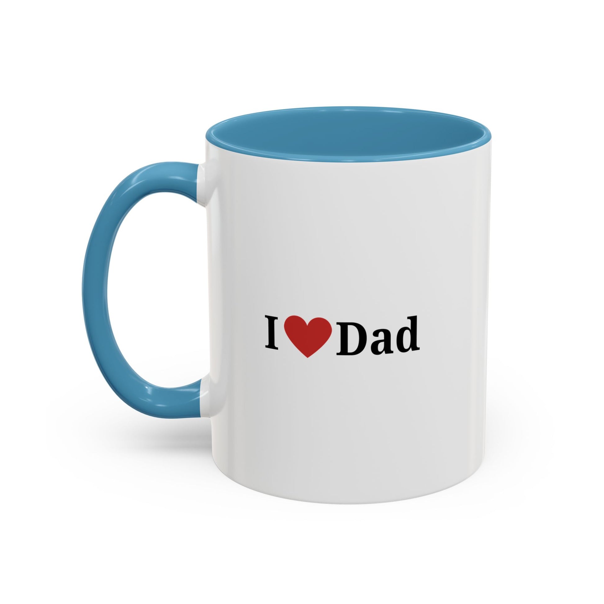 I Love Dad Accent Coffee Mug - Perfect Gift for Father's Day & Birthdays - TRV