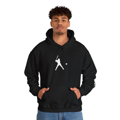 Sporty Unisex Baseball Hooded Sweatshirt, Casual Hoodie for Athletes, Perfect for Gifts, Comfy Streetwear, Ideal for Sports Events, Personal Use - TRV