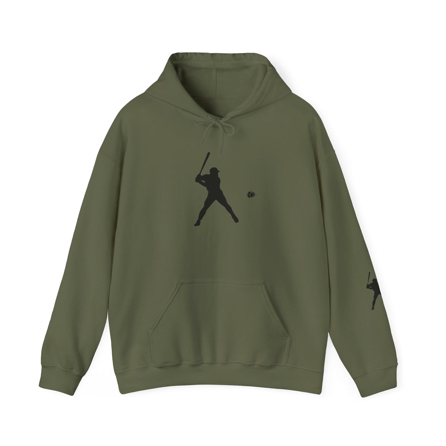 Baseball Themed Unisex Hoodie, Streetwear, Sports Fan Sweatshirt, Gift for Athletes, Casual Wear, Fall Fashion - TRV