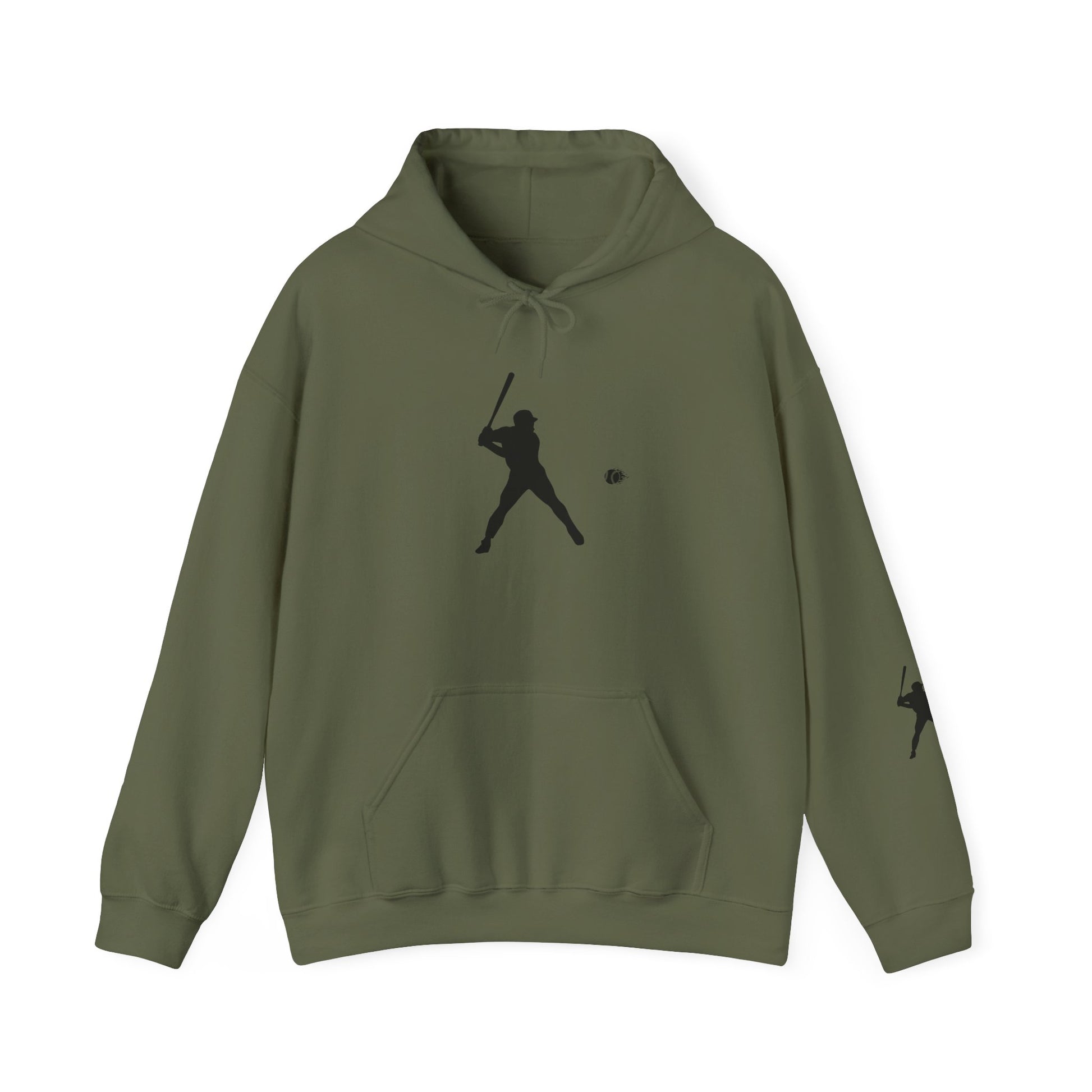 Baseball Themed Unisex Hoodie, Streetwear, Sports Fan Sweatshirt, Gift for Athletes, Casual Wear, Fall Fashion - TRV