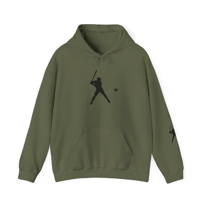 Baseball Themed Unisex Hoodie, Streetwear, Sports Fan Sweatshirt, Gift for Athletes, Casual Wear, Fall Fashion - TRV