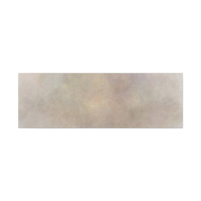 Soft neutral abstract fog canvas print by Printify featuring a calming, modern design on high-quality canvas material.