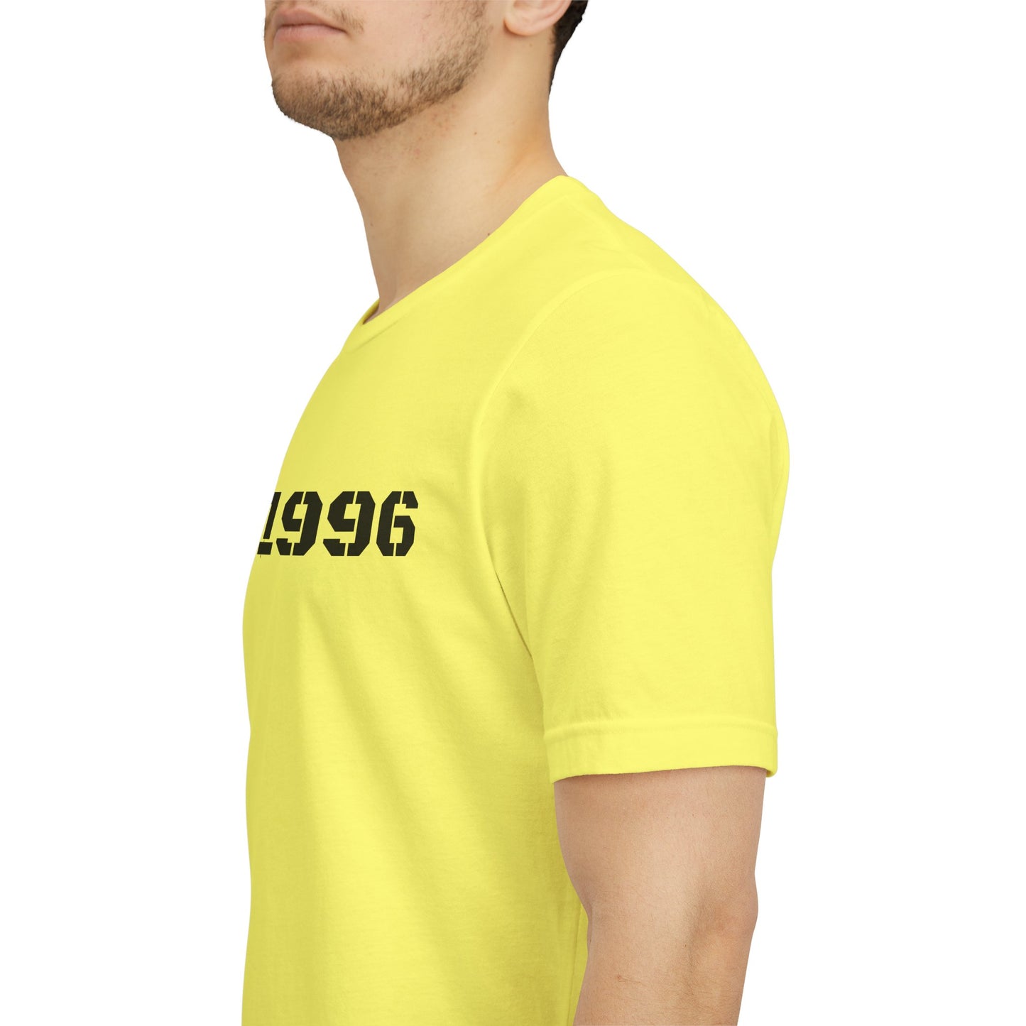 Vintage Est. 1996 T-shirt by Printify featuring a retro design, perfect as a birthday gift for someone born in 1996.