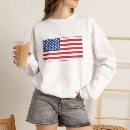 American Flag Unisex Crewneck Sweatshirt | Cozy Patriotic Sweater | Perfect for Independence Day, Casual Wear, Gifts for Him/Her, [...]